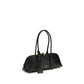 Black Calf Leather Bos Taurus Shoulder Bag