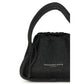 Black Polyester Handbag