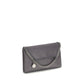 Gray Polyester Shoulder Bag