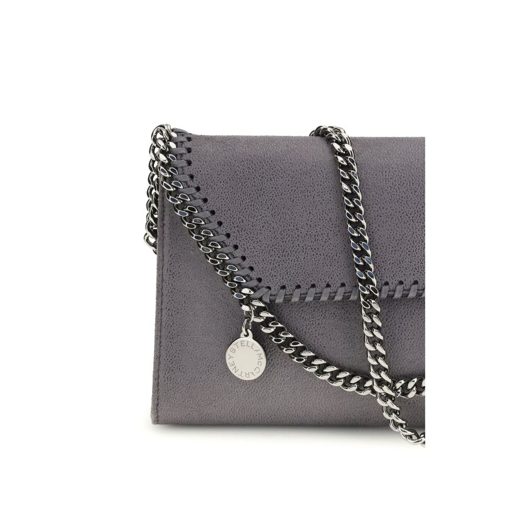 Gray Polyester Shoulder Bag
