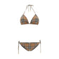 Brown Polyamide Bikini