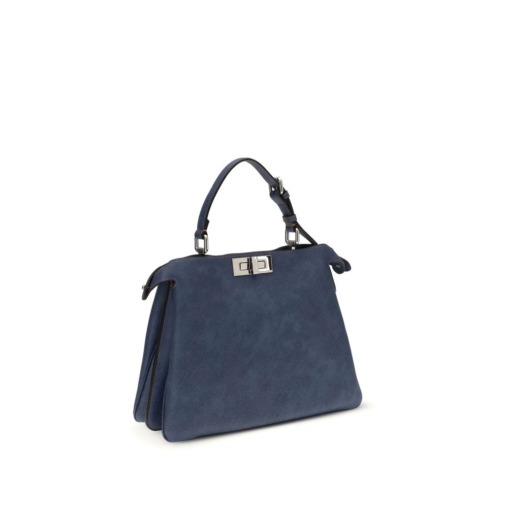 Blue Calf Leather Bos Taurus Handbag
