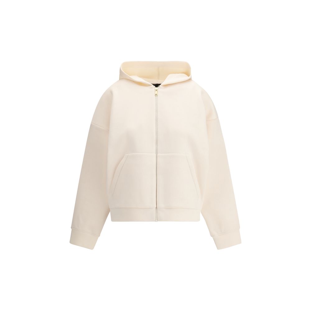 White Modal Sweatshirt