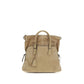 Beige Calf Leather Bos Taurus Shoulder Bag