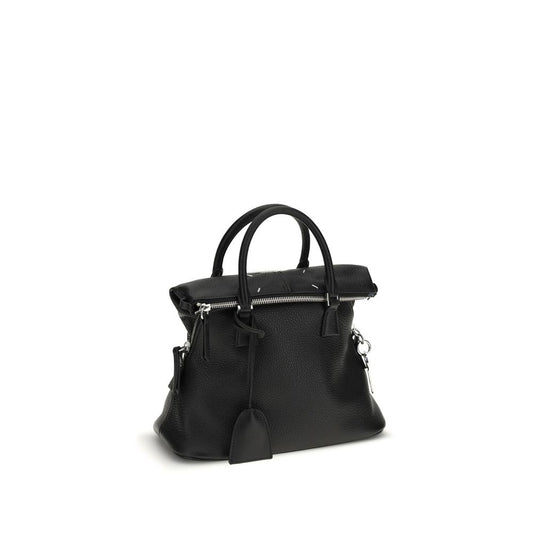 Black Calf Leather Bos Taurus Handbag