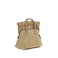 Beige Calf Leather Bos Taurus Shoulder Bag