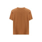 Beige Viscose T-Shirt