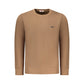Marrone Cotton Men Sweatshirt
