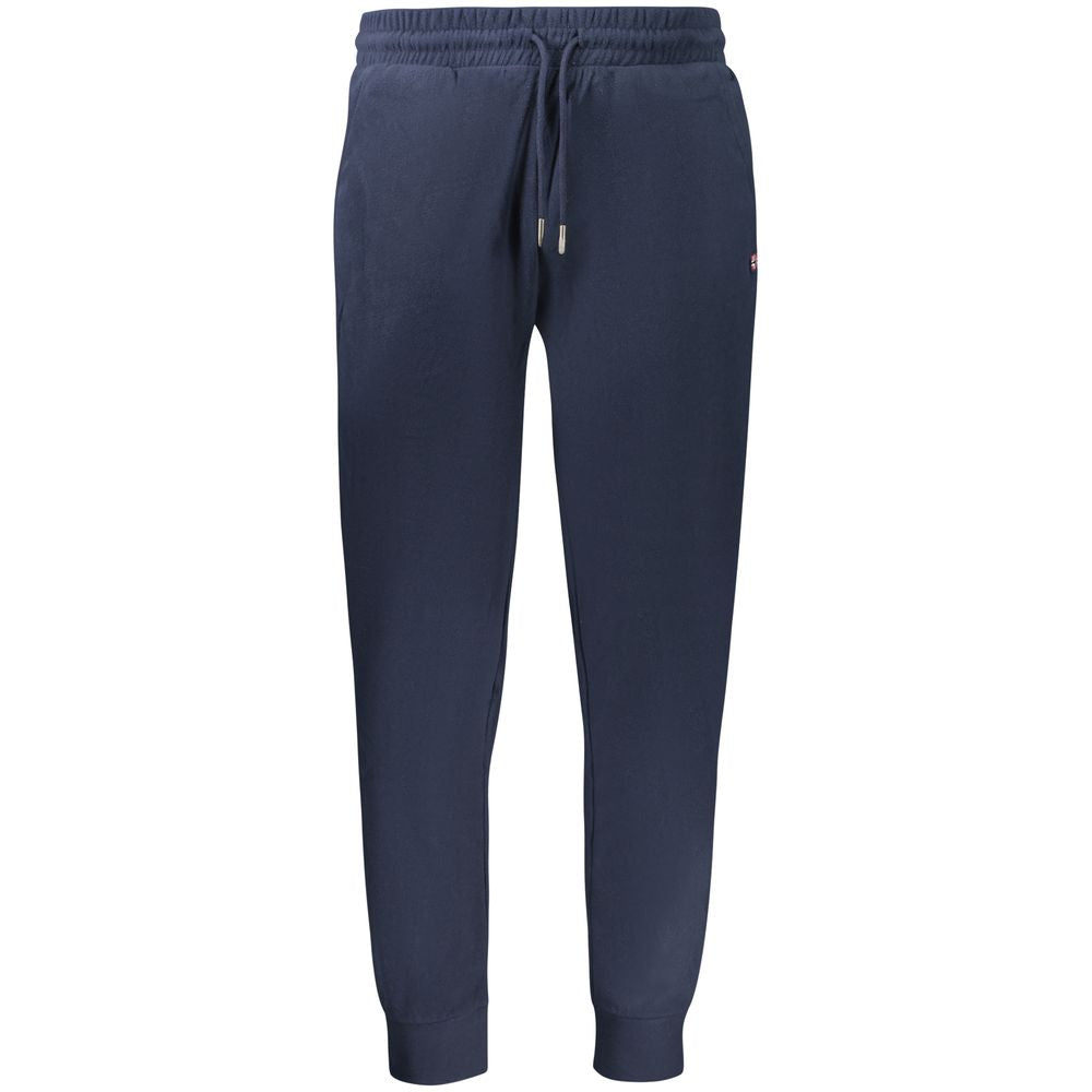 Blu Polyester Men Trackpant