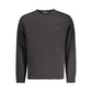 Black Cotton Men Sweater