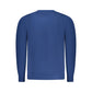 Blue Viscose Men's Sweater