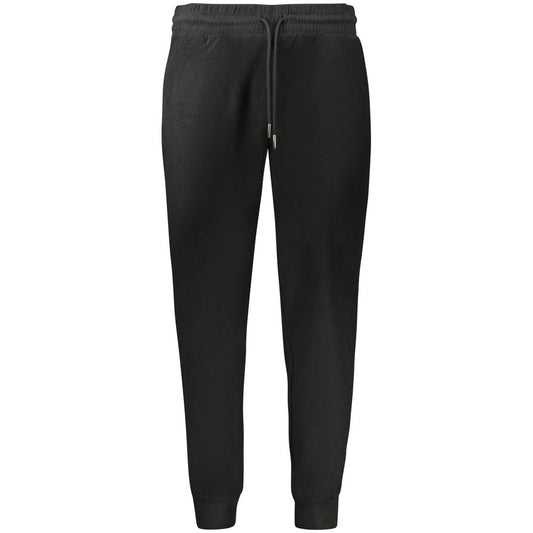 Black Polyester Men's Sweatpant