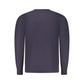Blu Viscosa Uomo Maglia