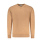 Marrone Cotton Men Sweatshirt