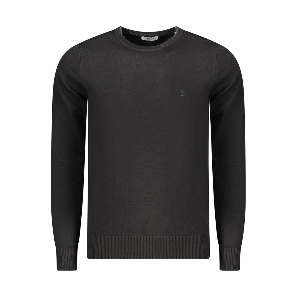 "Black Viscosa Mens Sweater"