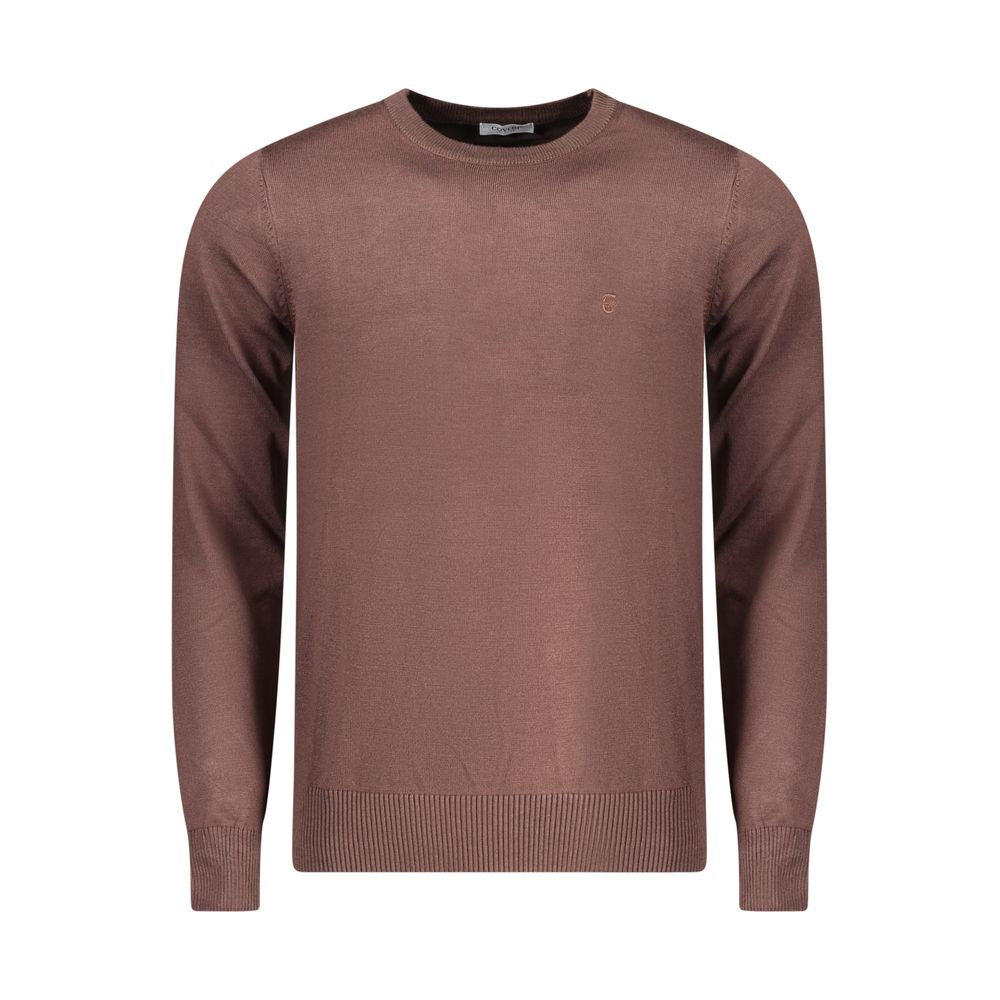 Marrone Viscosa Mens Sweater