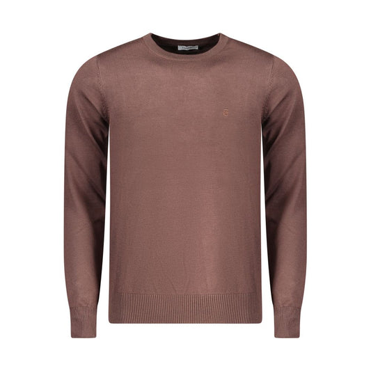 Marrone Viscosa Mens Sweater