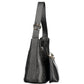 "Nero Poliuretano Woman Bucket Bag"