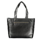 Black Polyurethane Women's Handbag