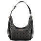 Black Polyurethane Women's Handbag