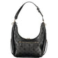 Black Polyurethane Women's Handbag