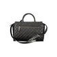 Black Polyurethane Women's Handbag