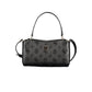 Black Polyurethane Women's Handbag