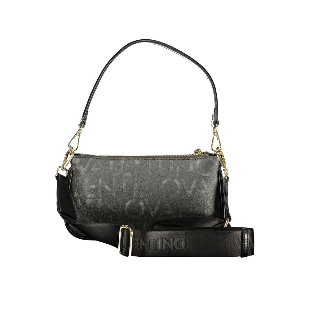 Nero Polyurethane Women Handbag