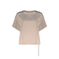 Beige Acetate Blouse