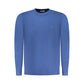 Blue Viscose Men's Sweater
