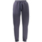 Blue Cotton Men's Sweatpants