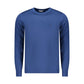 Blue Viscose Men's Sweater