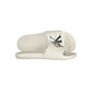 White Polyurethane Men Slipper