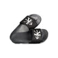 Black Polyurethane Men's Slipper