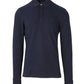 Blue Cotton Polo Shirt