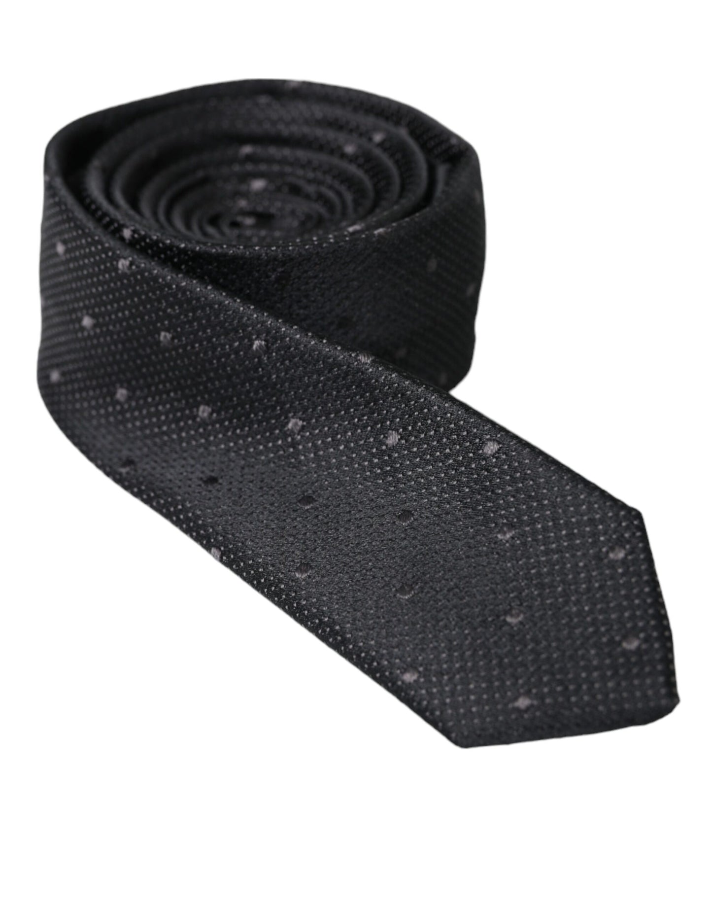 Black Silk Tie