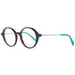 Burgundy Plastic Glasses (Frames)