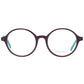 Burgundy Plastic Glasses (Frames)