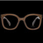 Brown Plastic Glasses (Frames)