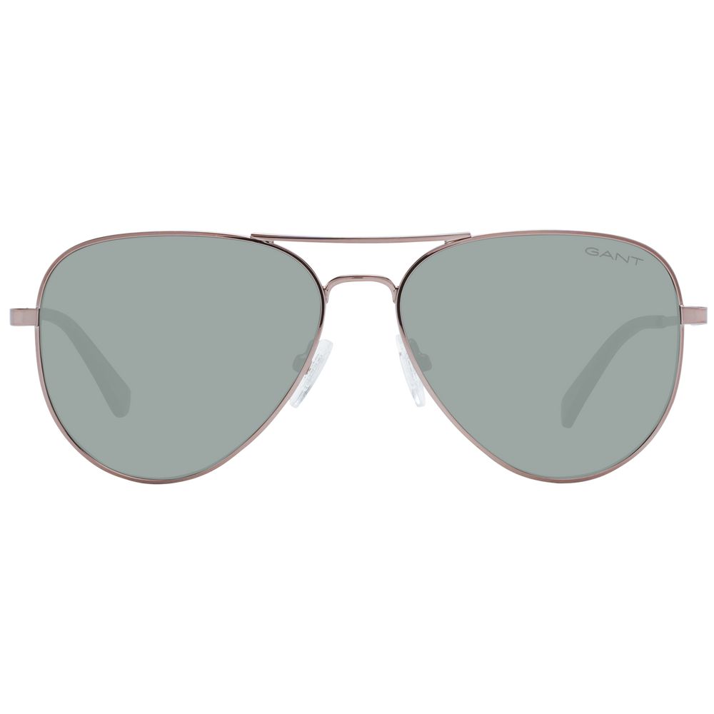 Bronze Metal Sunglasses