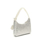 White Viscose Shoulder Bag