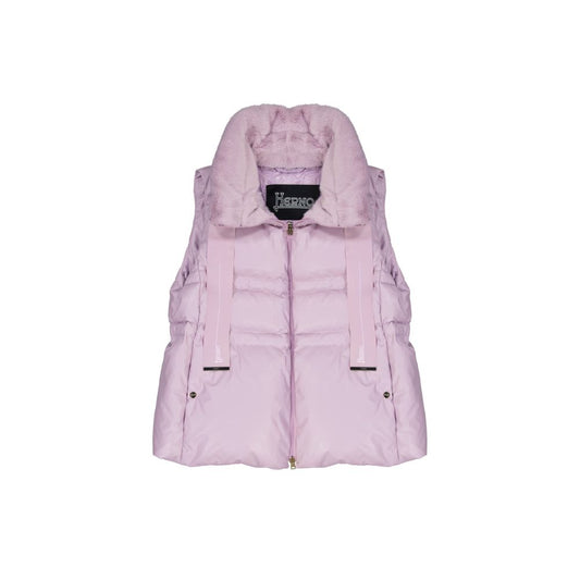 Purple Polyester Waistcoat