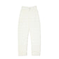 White Polyamide Athletic Pants