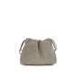 Gray Calf Leather Bos Taurus Clutch Bag