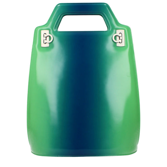 Green Leather Handbag