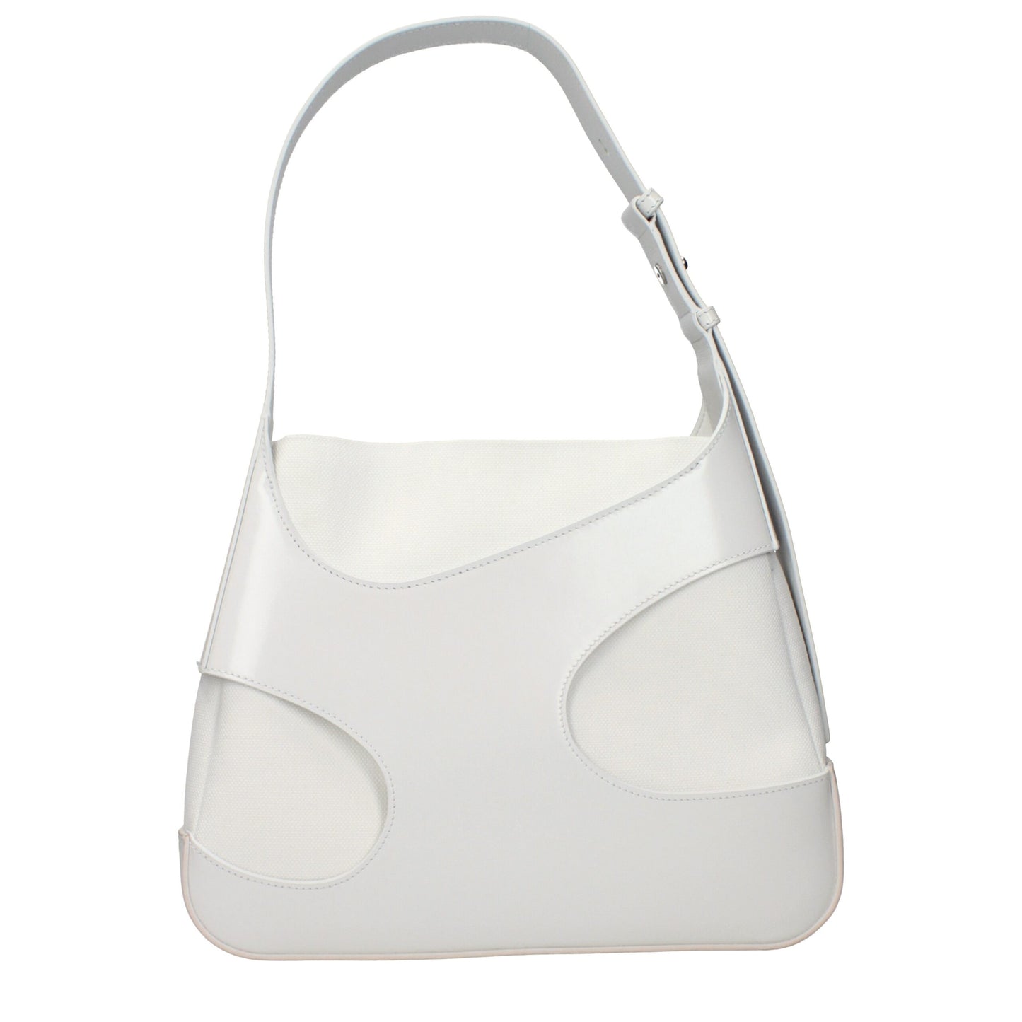 White Leather Shoulder Bag