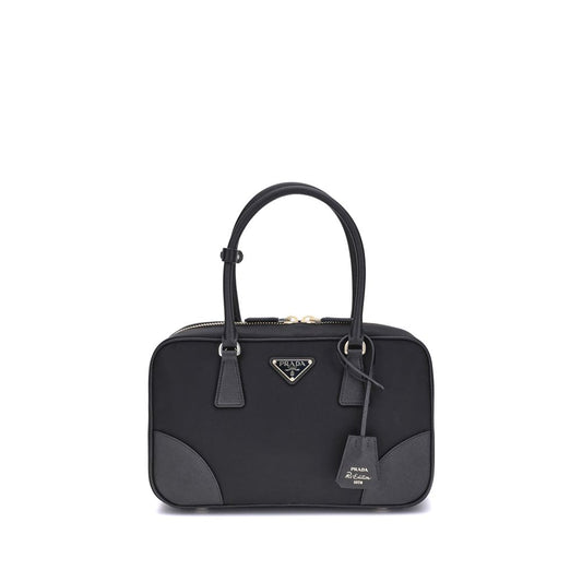 Black Nylon Handbag