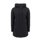Black Nylon Parka