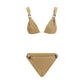 Gold Polyamide Bikini