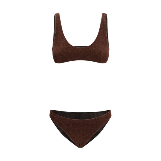 Brown Polyamide Bikini
